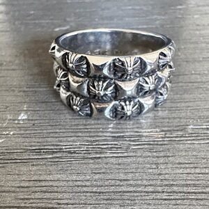 Floral Stud Ring